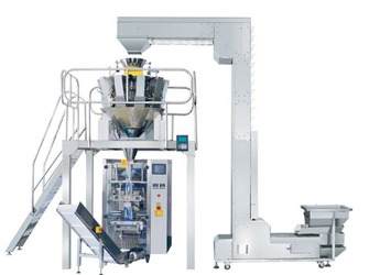 United states customer whole bean coffee packaging machine